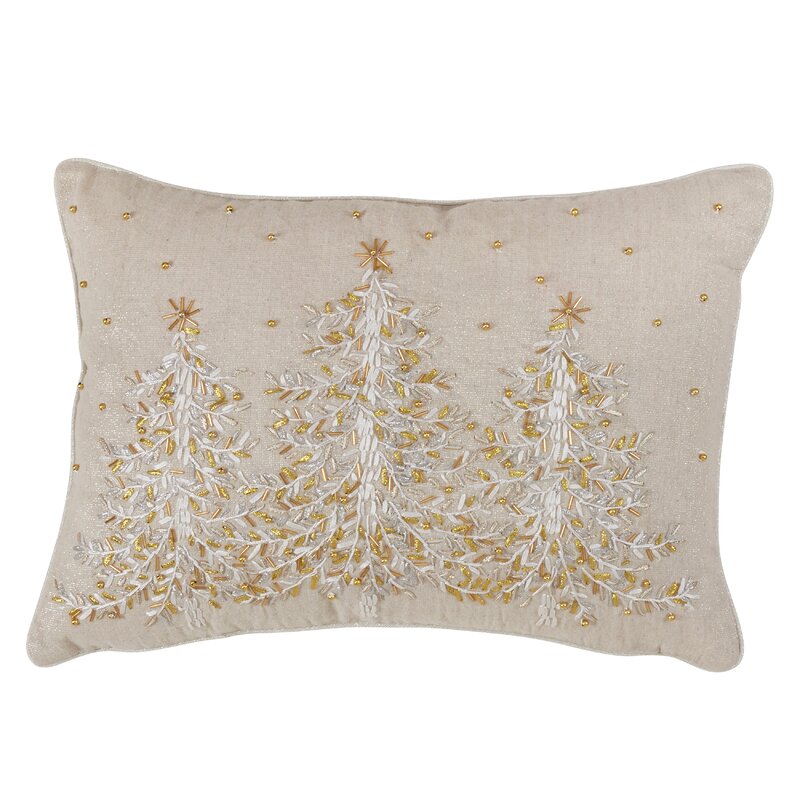 christmas lumbar pillow